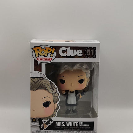 Funko Pop | #51 Mrs. White with the Wrench | Clue