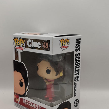 Funko Pop | #49 Miss Scarlet with the Candlestick | Clue