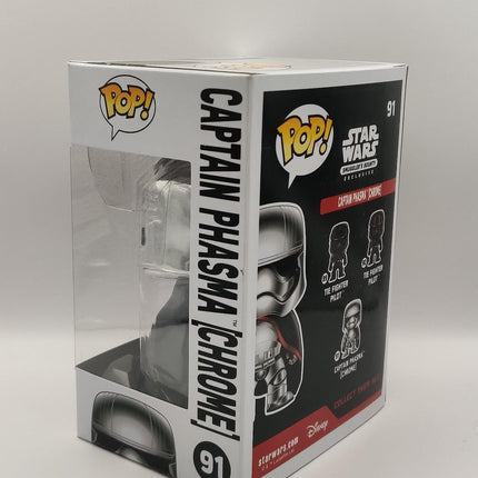 Funko Pop | #91 Captain Phasma (Chrome) | Star Wars