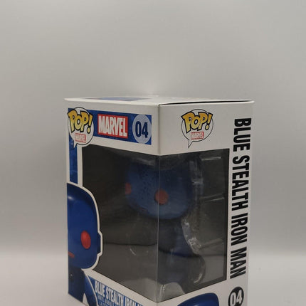 Funko Pop | #04 Blue Stealth Iron Man | Marvel