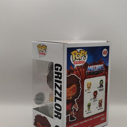 Funko Pop | #40 Grizzlor (Flocked) | Masters of the Universe
