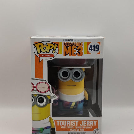 Funko Pop | #419 Tourist Jerry | Despicable Me 3