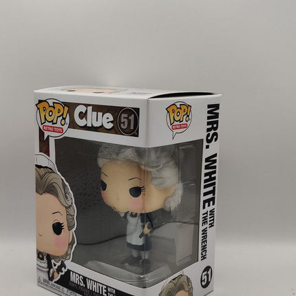 Funko Pop | #51 Mrs. White with the Wrench | Clue