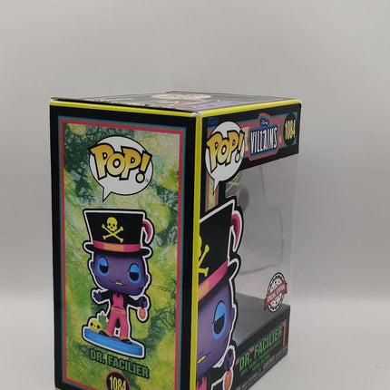 Funko Pop | #1084 Dr. Facilier (Blacklight) | Disney Villains