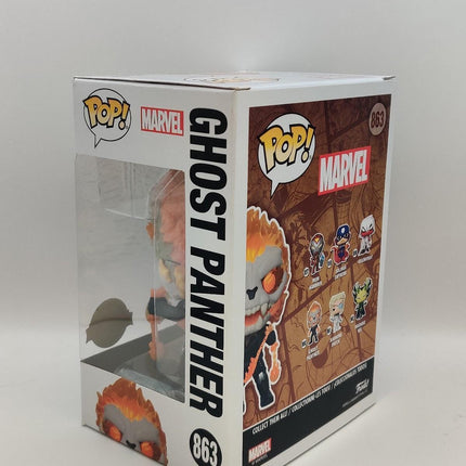 Funko Pop | #863 Ghost Panther GITD | Marvel Infinity Warps