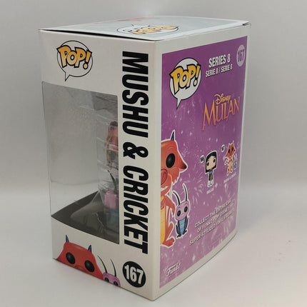 Funko Pop | #167 Mushu and Cricket | Disney