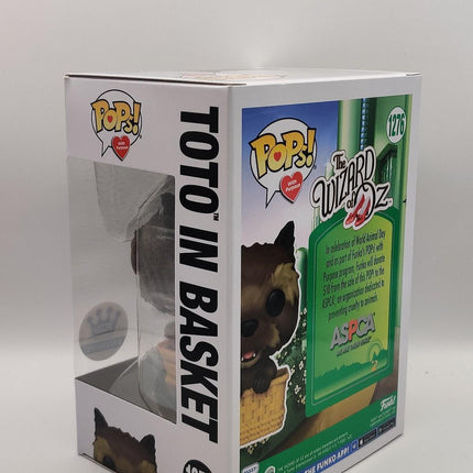Funko Pop | #1276 Toto in Basket | The Wizard of Us