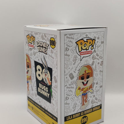 Funko Pop | #890 Lola Bunny as Wonder Woman | DC Looney Tunes