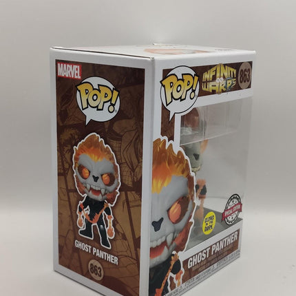 Funko Pop | #863 Ghost Panther GITD | Marvel Infinty Wars