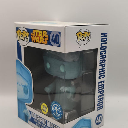 Funko Pop | #40 Holographic Emperor Palpatine GITD | Star Wars