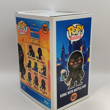 Funko Pop | #1021 Kong With Battle Axe (Flocked) | Godzilla vs Kong