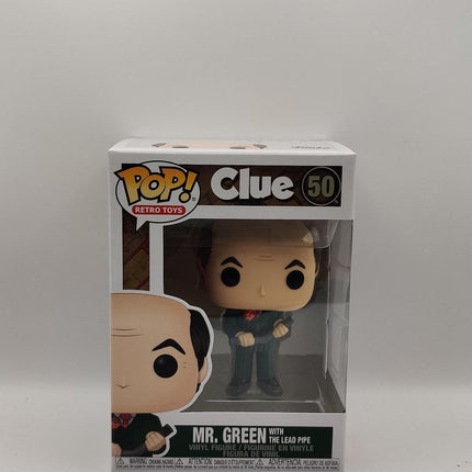 Funko Pop | #50 Mr. Green with the Lead Pipe | Clue