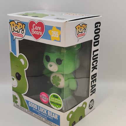 Funko Pop | #355 Good Luck Bear (Flocked) | Care Bears