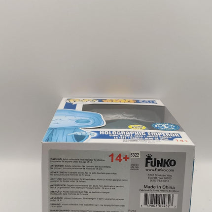 Funko Pop | #40 Holographic Emperor Palpatine GITD | Star Wars