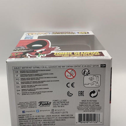 Funko Pop | #661 Zombie Deadpool | Marvel Zombies