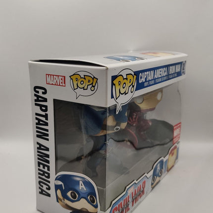 Funko Pop | #2 Pack Captain America/Ironman | MCU