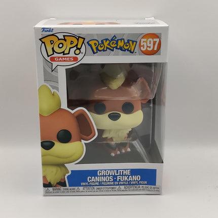 Funko Pop | #597 Growlithe | Pokemon