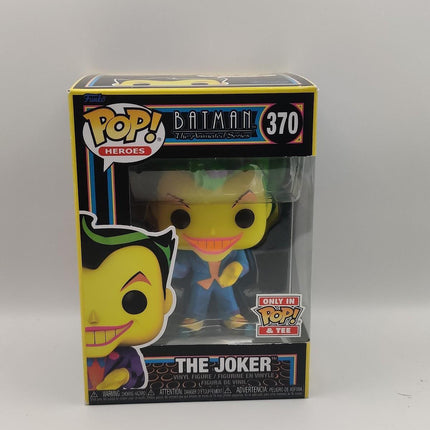Funko Pop | #370 The Joker (Blacklight) | Batman The Animated Series