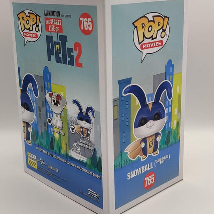 Funko Pop | #765 Snowball (Superhero Suit) | the secret life of pets 2