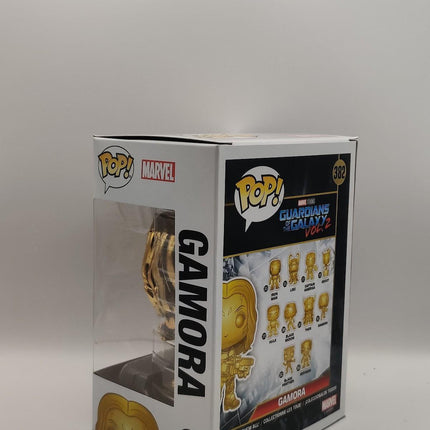 Funko Pop | #382 Gamora ( Chrome Gold) | Marvel Studios