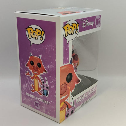 Funko Pop | #167 Mushu and Cricket | Disney