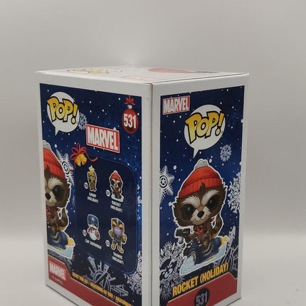 Funko Pop | #531 Rocket (Holiday) | Marvel