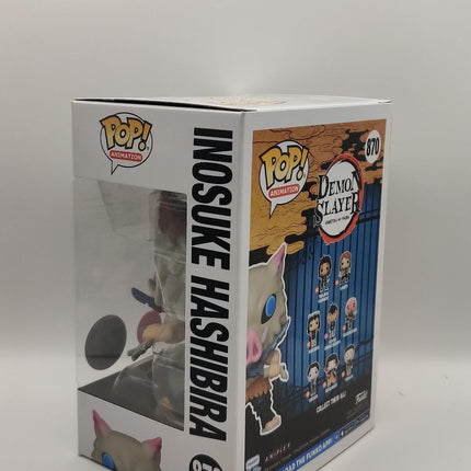 Funko Pop | #870 Inosuke Hashibira ( Flocked) | Demon Slayer