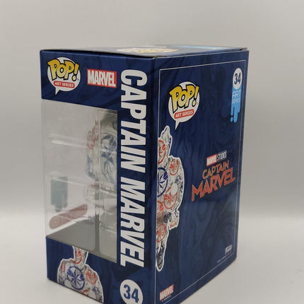 Funko Pop | #34 Captain Marvel | Marvel Art Series