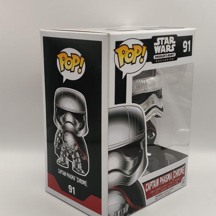 Funko Pop | #91 Captain Phasma (Chrome) | Star Wars