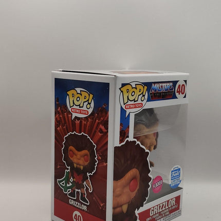 Funko Pop | #40 Grizzlor (Flocked) | Masters of the Universe