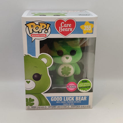 Funko Pop | #355 Good Luck Bear (Flocked) | Care Bears