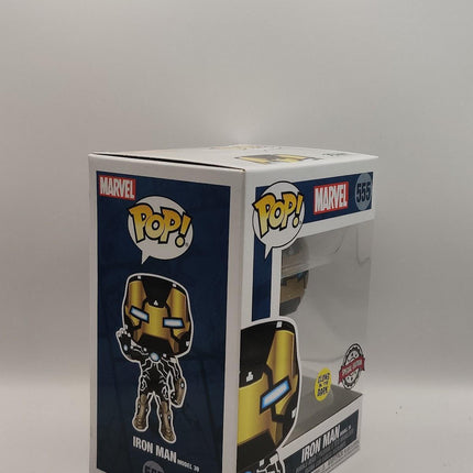 Funko Pop | #555 Iron Man Model 39 (Glow in the Dark) | Marvel
