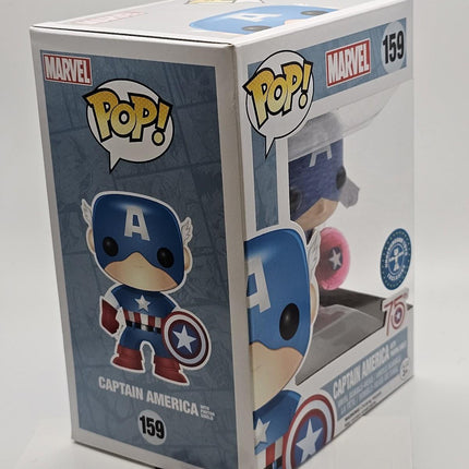 Funko Pop | #159 Captain America | Marvel | Underground Toys Exclusive