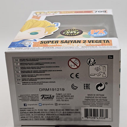 Funko Pop | #709 Super Saiyan 2 Vegeta (CHASE GLOW) POP! | Dragonball Z