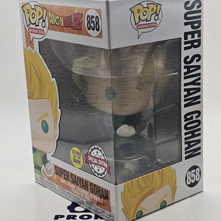 Funko Pop | #858 Super Saiyan Gohan | Animation | Dragonball | Glow | Exclusive