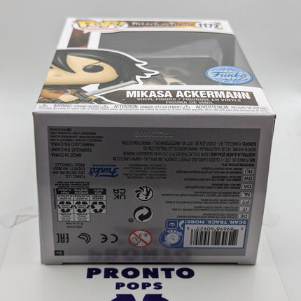 Funko Pop | #1172 Mikasa Ackermann | Attack On Titan