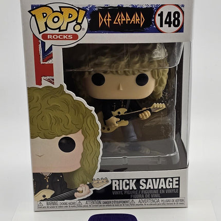 Funko Pop | #148 Rick Savage | Rocks | Def Leppard