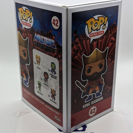 Funko Pop | #42 King Randor | Retro Toys | Masters Of The Universe