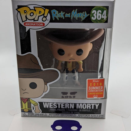 Funko Pop | #364 Western Morty [Summer Convention] | Rick And Morty | Exclusive
