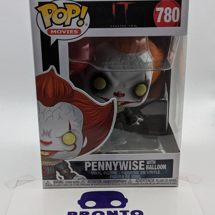 Funko Pop | #780 Pennywise with Balloon (I Heart Derry) | Movies | It