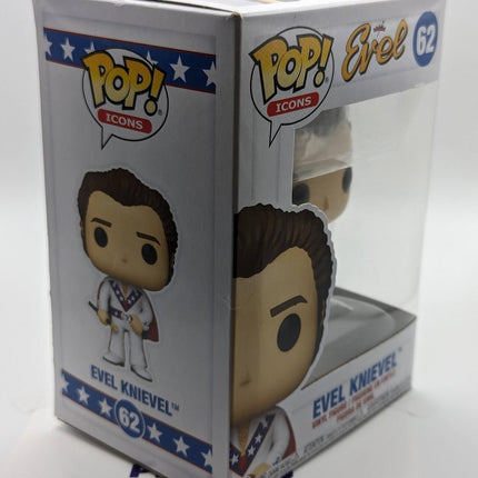 Funko Pop | #62 Evel Knievel with Helmet POP! | Icons