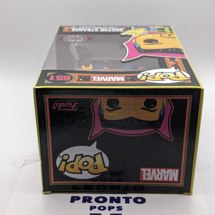 Funko Pop | #651 Doctor Strange | Blacklight | Marvel