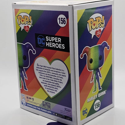 Funko Pop | #156 Harley Quinn | Pops! With Purpose | Pride