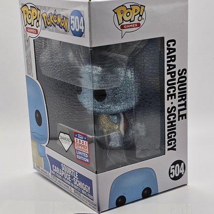 Funko Pop | #504 Squirtle | Pokemon | Diamond | Exclusive
