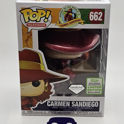 Funko Pop | #662 Carmen Sandiego (Diamond) [ECCC] | Diamond | Exclusive