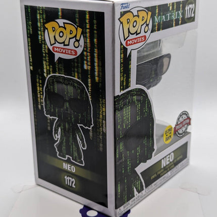 Funko Pop | #1172 Neo | The Matrix| Exclusive | Glow