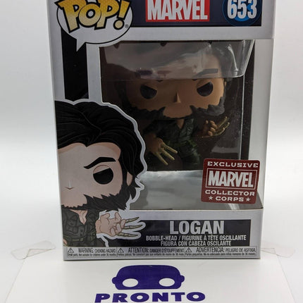 Funko Pop | #30 Logan (Bone Claws) | Marvel Collector Corps | Exclusive
