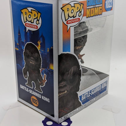 Funko Pop | #1022 Battle-Scarred Kong | Movies | Gozdilla Vs Kong