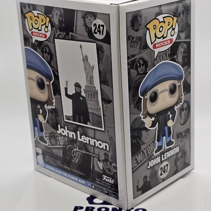 Funko Pop | #247 John Lennon (Black and White) | Rocks | Chase