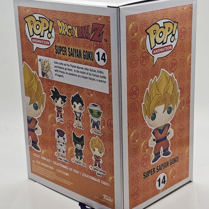 Funko Pop | #14 Super Saiyan Goku | Anime | Dragonball | Glow | Exclusive
